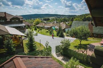 Семейный номер с видом на сад в  Dacha