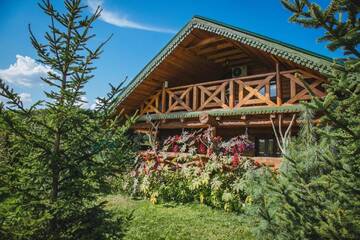 Семейный номер с видом на горы в  Dacha